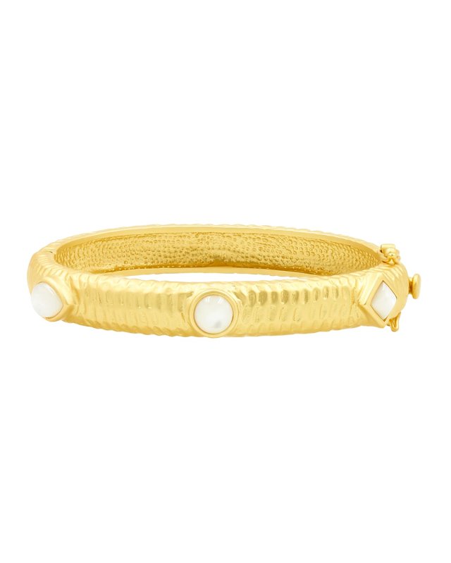 Mother-of-Pearl Bangle Bracelet